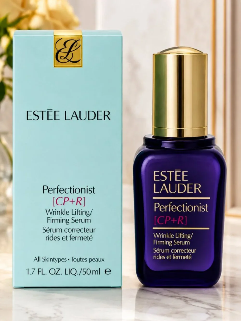 Estée Lauder Perfectionist CP+R Wrinkle Lifting Firming Serum 1.7 oz / 50 ml New